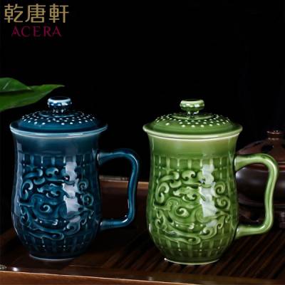 乾唐轩活瓷杯上海代理商 上海乾唐轩活瓷杯批发专柜刻字