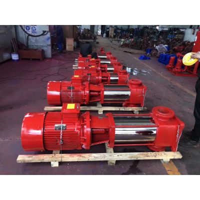立式消防泵型号XBD9.0/10GJ-JCL长轴深井消防泵电机功率