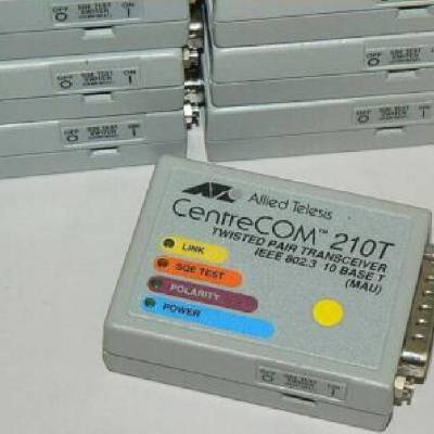 CentreCom 210T AT-210T AUI转RJ45 安奈特 协议转换器