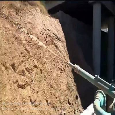 庆阳边坡绿化施工 水泥喷浆挂网锚喷 三维网护坡植草施工队