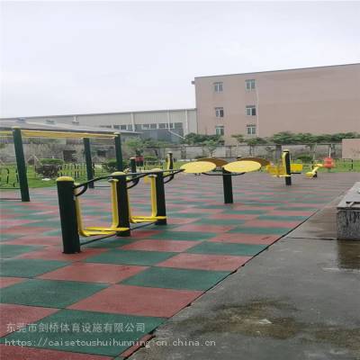 九江室外橡胶地垫 社区拼装地垫 加工厂家