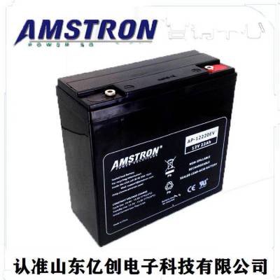 美国AMSTRON蓄电池AP-1250F2 12V***H铅酸阀控式密封UPS直流屏EPS营销中心