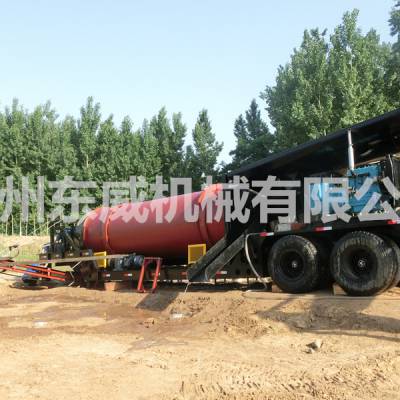 江西沙金采金设备DW-XJ新型淘金车-旱地选金设备生产厂家