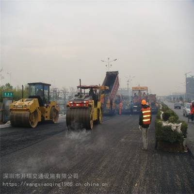 东莞长安镇专业摊铺沥青施工。沥青路面做工厚度