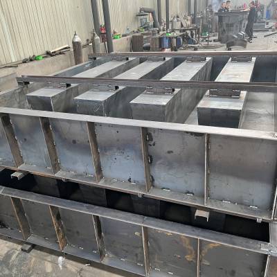 大连海浪缓冲生态型栅栏板钢模板码头消波块模具造型