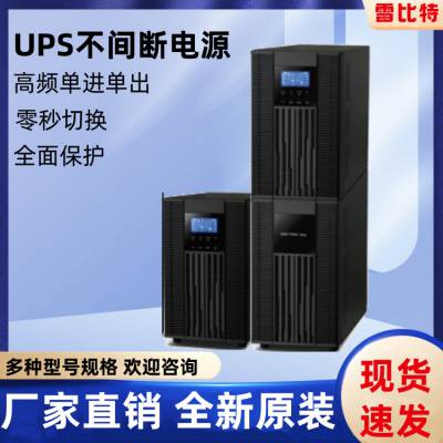 不间断电源6KVA/4800W雷比特LBT1106外接电池在线式UPS工厂直销