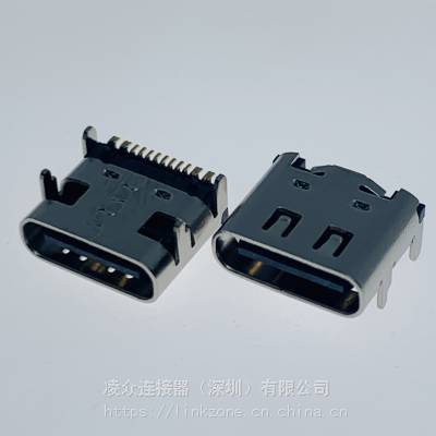 TYPE-C16PINƬĸ/L=7.35mm/ĽŲSMTǰ/TID֤