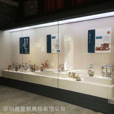 天津大学校史博物馆/校史馆展柜定做/遥控平移门博物馆展柜制作