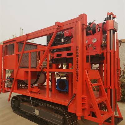 300型全液压地质勘探钻王 履带式取芯勘察钻机