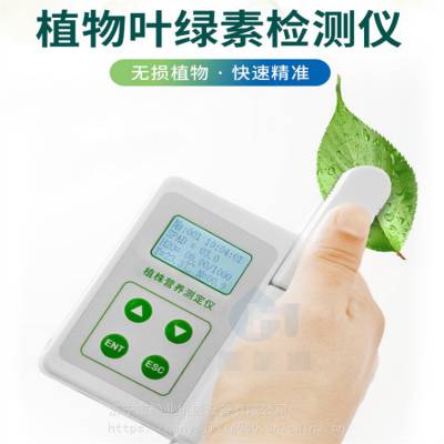 植物叶绿素测定仪叶片无损叶绿素测试仪数显氮含量检测仪计测量仪