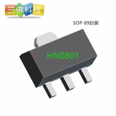 替代HM6N10PR 100V 6A SOT-89 MOS管 HN0801