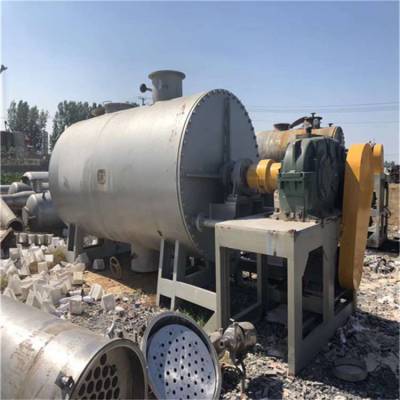 回收二手5立方316耙式干燥机 镍钴锰酸锂生产设备