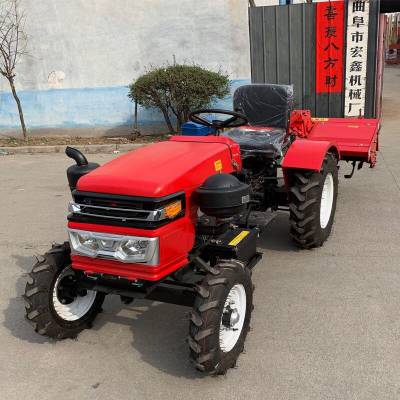 前后驱动的四轮拖拉机28马力小四轮拖拉机小中型矮四轮拖拉机
