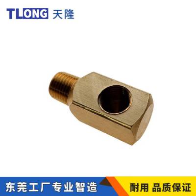 黄铜TJEEL22冷却运水内外牙1/4PT模具连接头天翔TLONG