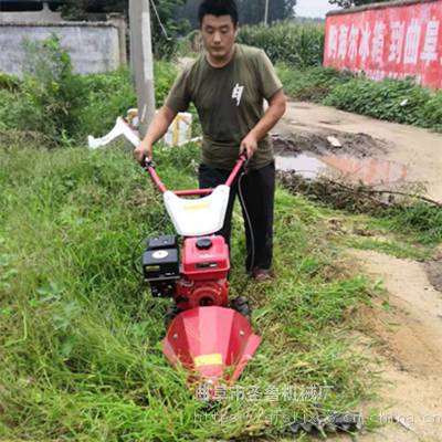 果园园林汽油剪草机 园林自走式汽油剪草机 圣鲁大功率汽油割草机