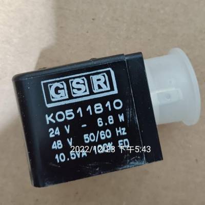 GSR K0518010 电磁阀线圈 KELLER PA-21Y/30bar传感器