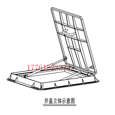 综合管廊防火液压井盖