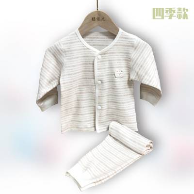 新品新生儿纯棉连体宝宝保暖内衣 秋冬加爬服厚婴儿促销