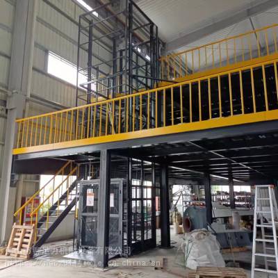 厂家供应8米升降货梯　10米导轨式升降平台
