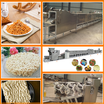 速食杂粮粗粮面条生产线 荞麦速食面条加工设备 非油炸速食面设备