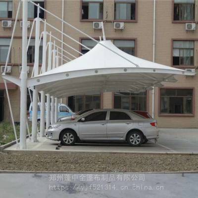 长葛顺发厂家销售SFMJG5085汽车膜结构遮雨篷 造型优美