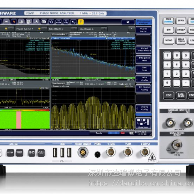 R&S FSWP 相位噪声分析仪和 VCO 测试仪 信号源和组件的高端分析
