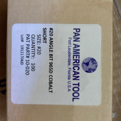 优势供应 panamericantool 螺纹柄钻头 10-020