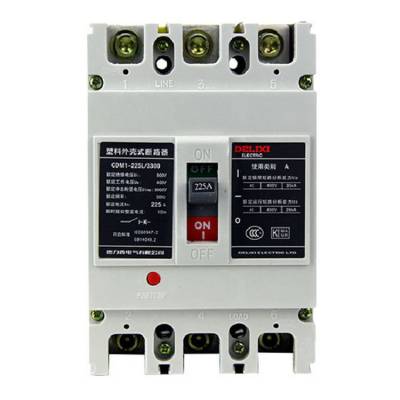 ***德力西塑壳断路器CDM1-125M/3300 3P 63A 80A 100A 125A