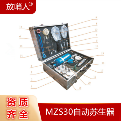 MZS30矿用正负压人工呼吸急救装置自动苏生器