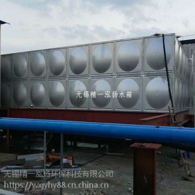 无锡精一泓扬厂价提供80m3不锈钢水箱 SUS304材质 带磁翻板液位器