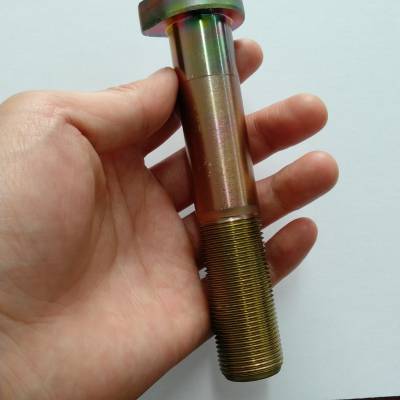 厂家直销高强度重卡车轮螺栓 陕汽标准件厂高强度镀锌车轮螺栓