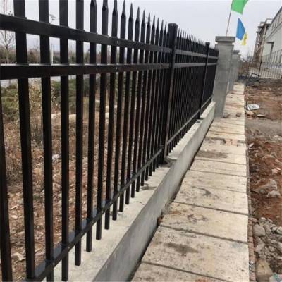 铁栏栅图片 边框护栏规格生产厂 学校锌钢隔离栏