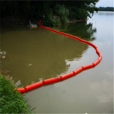 河道专用警示浮排浮筒塑料浮桶拦污浮筒高强度耐冲击