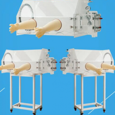ZZ供亚克力手套箱/玻璃真空惰性气体箱 型号:AG222-AGB-005B