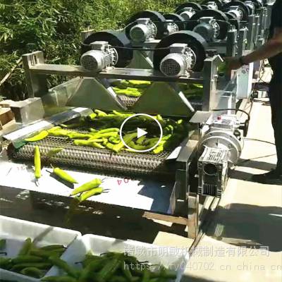 明敏供应6000型果蔬风干机 包装袋风干机 变频调速