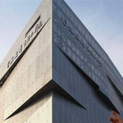 ***银行办公室装饰门头设计铝单板供应商