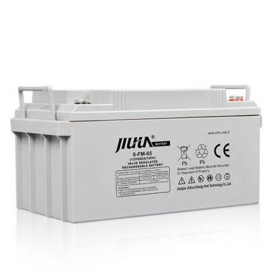 JIUHUA九华蓄电池12V65AH质保三年6-FM-65 UPS/EPS直流屏电源专用