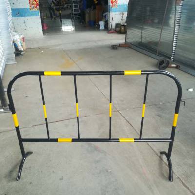 阳春市工人文化宫扩建工程临时护栏 现场施工警示铁马围栏