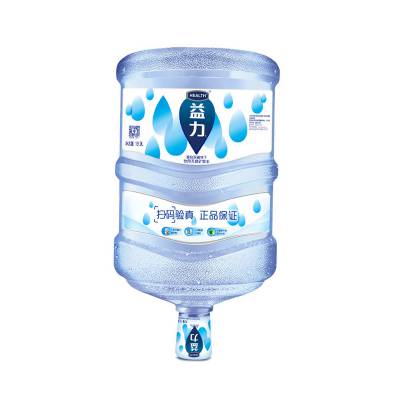 【送货到家】桶装水18.9L益力天然矿泉水 非纯净水 天然水【1桶起送】