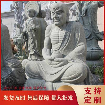 重庆罗汉寺寿山石罗汉像 福建石雕十八罗汉佛像厂 传统石罗汉