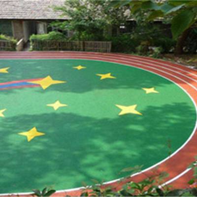 EPDM彩色塑胶地面材料厂家直销，专业承接幼儿园公园等工程