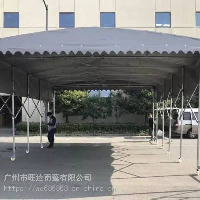 湖北省武汉市活动推拉雨棚 各种帐篷大排档烧烤棚 物流工地篷停车棚