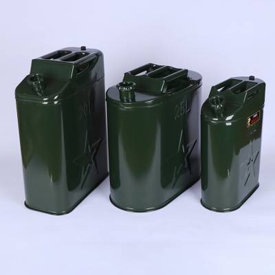 密封型手提装油桶加油站备用绿色背油桶汽车燃料储备油箱