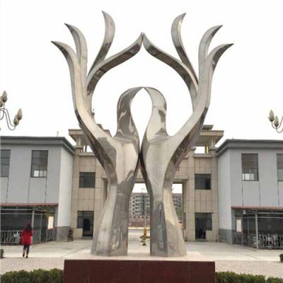 内蒙古不锈钢雕塑厂家优质服务 真诚推荐 曲阳县绿傲园林雕塑供应