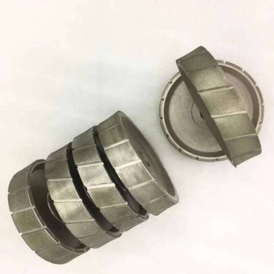 河南砂轮 磨玻璃电镀砂轮 电镀金刚砂带槽砂轮 电镀SDC成型砂轮