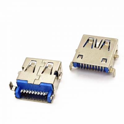 USB 3.0AF9Pĸ ƬʽSMT 3.5 H3.50 ǰ 14.25