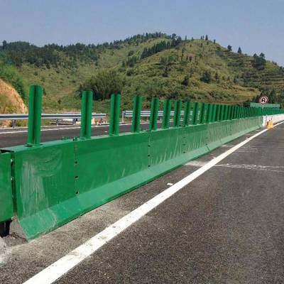 济南高速公路SB级组合型活动护栏Q235钢材高速公路中央分隔带护栏庞景实业