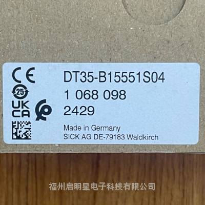 1068098 DT35-B15551S04西克SICK激光距离传感器正品（期货）