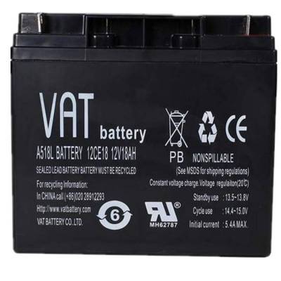 VAT蓄电池12CE18 12V18AH安防警报照明灯