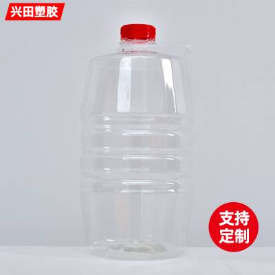 1000ml食品级透明塑料酒桶酒壶白酒瓶定制批发